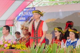 桃園排灣族Masalut小米收穫祭 王明鉅：傳承原民文化打造宜居城市