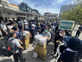 慈濟基金會助力受災學校復原，重現乾淨學習空間