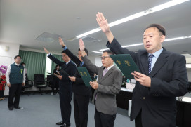 台南 4 區新任區長就職 強化區政與市政聯動