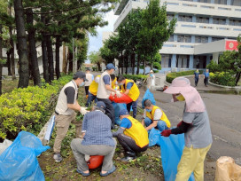 風災過後 臺南榮服處攜手榮欣志工替代役助榮家恢復家園