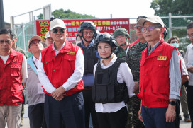 台中城鎮韌性演習逾1.2萬人參與 盧秀燕：強化應變 「沒有最好、只有更好」