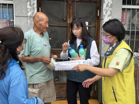 臺南市後壁區淹水 衛生局啟動行動關懷確保災民健康