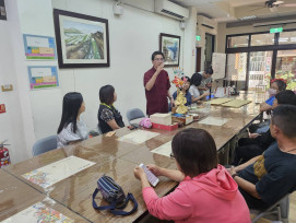 台南糊紙工藝課程開辦 為丹娜絲颱風災區籌款