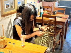 桃竹苗分署聯手橫山社區合作　「竹的農村生活」工藝體驗營共編夏日記憶