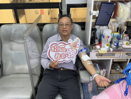 中油大林煉油廠舉辦捐血活動  共募集38,000C.C血液