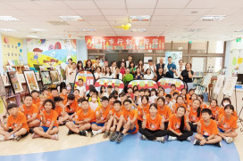 將藝術帶入校園　2025新竹市行動藝術館巡迴展首場青草湖國小盛大登場　