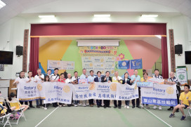 阿公店扶輪社夏令營  執行長張騏晟感謝在地企業助弱勢學童成長