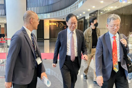 爭取核定桃園市立醫院　張善政率隊親赴衛福部醫審會簡報