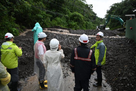 邱議瑩爭取將0728豪雨列入丹娜絲颱風災後重建特別條例