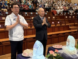 慈濟吉祥祈福活動 劉和然祈求天地人間平安 社會共聚善念