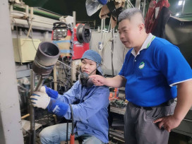 中分署培育銲接好手歷經4年磨劍  成功晉級2階國手選拔