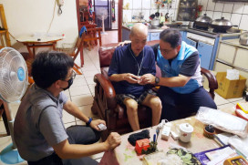 新竹榮服處推動遠距居家照顧系統　以科技與溫情守護年長獨居榮民安全