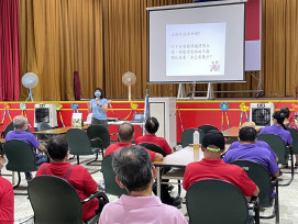 彰化榮家辦心安體健作伙來宣導課程 守護住民健康
