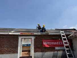 丹娜絲颱風襲台南，市府跨局處協助災民修繕民宅