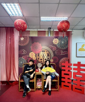 七夕情人節臺南 23 對新人登記 市府佈置專區送祝福