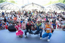 「築樂GO！出發工程冒險島」2025親子公益嘉年華登場   14個社福單位孩童齊暢玩   收益10％捐贈中市府社會局