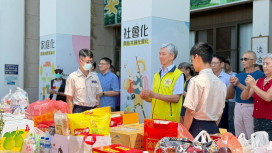 中彰榮家中元普渡 祈福避疫永保安康