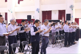 中油大林煉油廠舉辦「中元祈福法會」圓滿落幕