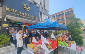 蘆竹分局 「慶讚中元」 用傳統儀式祈求地方平安