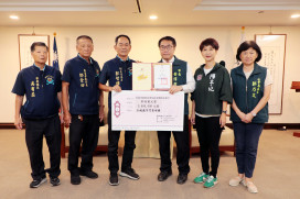 正統鹿耳門聖母廟捐 300 萬助台南丹娜絲颱風災後重建