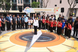 全國首創！大肚「日晷公園」啟用 全齡共融成打卡熱點 