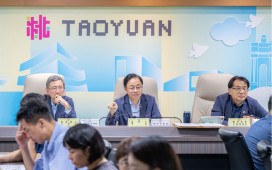 桃市道安會報聚焦平鎮臨時站　張善政：完善停車動線提升市民便利性