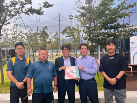 臺南體育局釜山展開運動交流 推棒球、馬拉松兼銷農特產