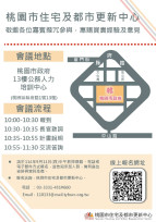 桃園住都中心首發「正光花園新城公辦都更案」9月15日公開評選說明會