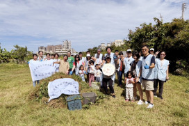 「慢飛一日農遊趣」公益活動　台電新竹處陪伴慢飛兒收穫農作與希望