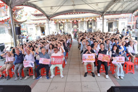 「全台十大月老」桃園景福宮牽線  成功配對10對佳偶