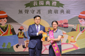 中市清水區清潔隊女力隊長帶隊用心 榮獲全國模範隊長