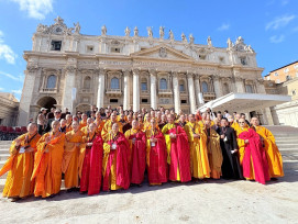 中華人間佛教聯合總會訪梵蒂岡　見證跨宗教對話60周年