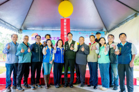 楊梅富豐公園正式啟用　張善政肯定活化閒置空間打造城市綠地