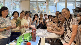 秀朗國小「漢方草本生活家」課程掀暖流 700份紫雲膏為花蓮送暖