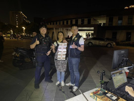 桃園打噪超人不停歇 里長相挺送溫馨