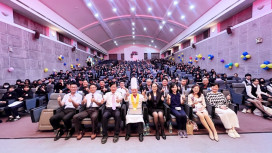 敏實科大餐飲系拜師禮盛大隆重登場　國宴名廚阿基師親臨勉勵學子