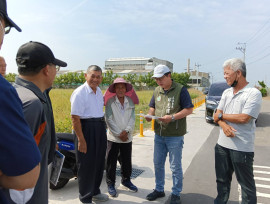 邱志偉爭取路竹長興路側溝改善工程年底動工