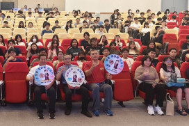 王柏敦檢察長受邀金大宣導反詐騙 提升學子防詐意識