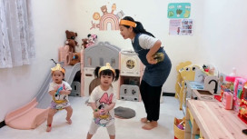 育兒魔法師 新北托育人員「好繪說故事」 與寶貝跟音樂一起搖擺             