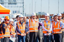 中豐交流道年底可望提前通車　張善政：攜手中央加速地方交通建設