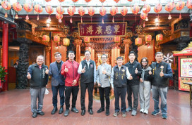 樂天桃猿赴仁海宮還願奪冠　桃園亞職交流賽週末「猿力再現」