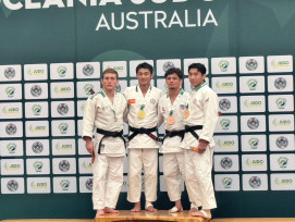 台中柔道傳捷報！楊勇緯、林真豪勇奪大洋洲公開賽金牌   盧秀燕祝賀雙金榮耀