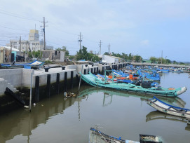 北門漁港碼頭加高完成，保障漁民財產安全