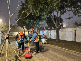 15萬人嗨翻台南！耶誕搖滾演唱會圓滿落幕 1小時完成場地復原