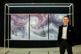 從街頭到殿堂   噴畫藝術家 Derex 回臺首展《看見你的心之地圖》即日起臺中國家歌劇院登場