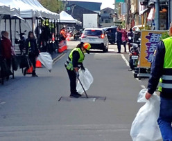 桃市府跨局處清整 展現富岡「潔淨小鎮」新亮點