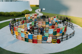 歡迎到歌劇院頂樓空中花園探險！《綠動樂園》永續打造綠植栽迷宮