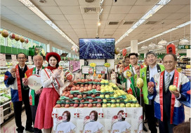 日本青森蘋果150週年  台中楓康促銷同慶買氣佳