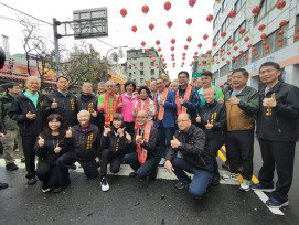 樹林濟安宮南北保生大帝徒步遶境 侯友宜參拜祈福