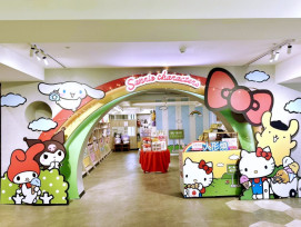 三麗鷗聖誕萌樂會湖口服務區熱鬧登場　大小粉絲狂歡酷洛米20週年慶